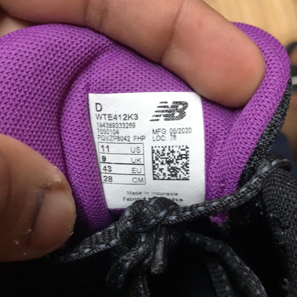 New Balance 412 V3 “Black/Pink/Blue” - Picture 12 of 12